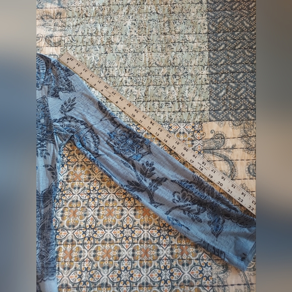 JJill blue floral tee - Picture 7 of 7